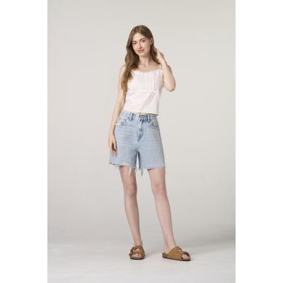 casual versatile denim shorts